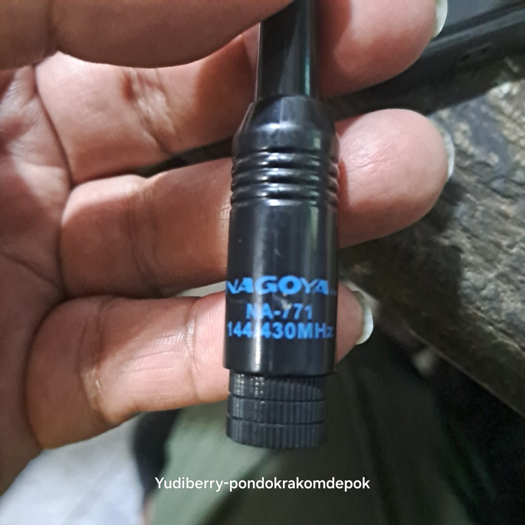 ANTENA HT MODEL PECUT SMA MALE NAGOYA NH-771  FREKUENSI UHF VHF DUAL BAND NAGOYA NH771 DUALBAND KONE