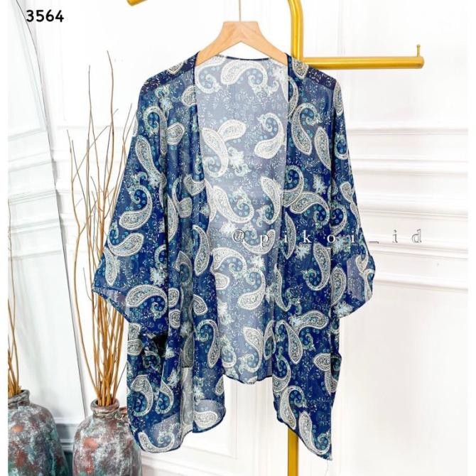 Cardigan wanita / summer outer / bunga / hawai / outer pantai panjang gtm
