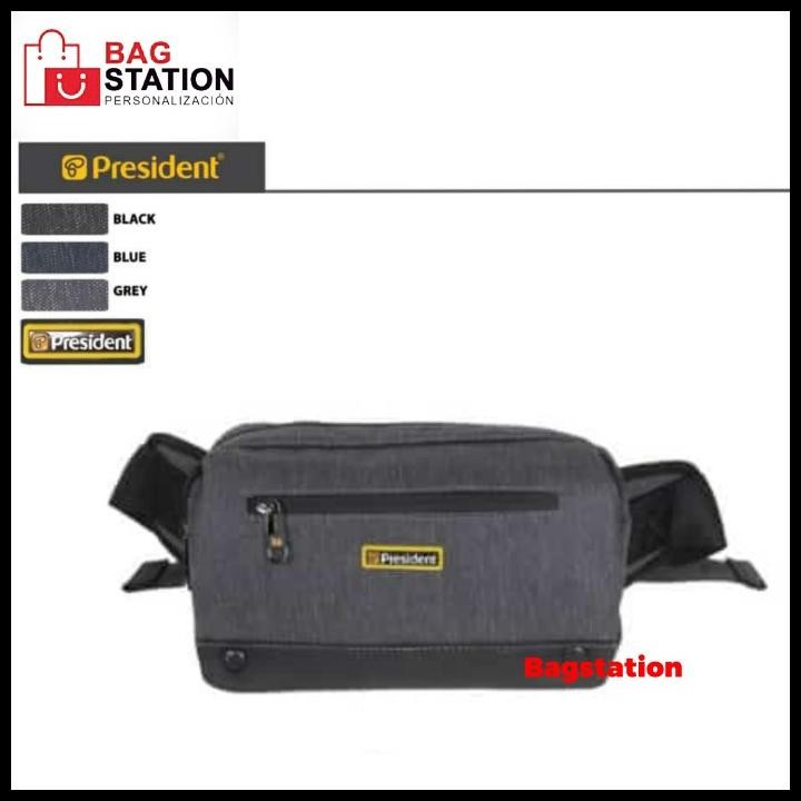 Bum Bag President Original Tas Pinggang President Sling Bag President