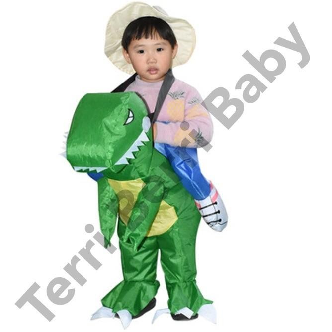KOSTUM DINO ANAK PESTA COSPLAY DINOSAURUS ANAK ULTAH BADUT INFLATABLE