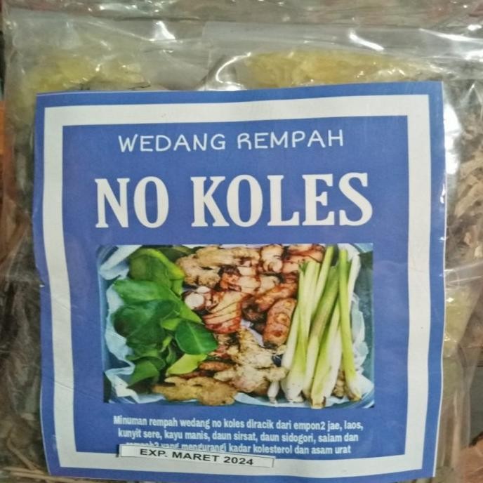 

Wedang Rempah Anti Kolesterol Minuman Jamu Herbal Tradisional + Gula