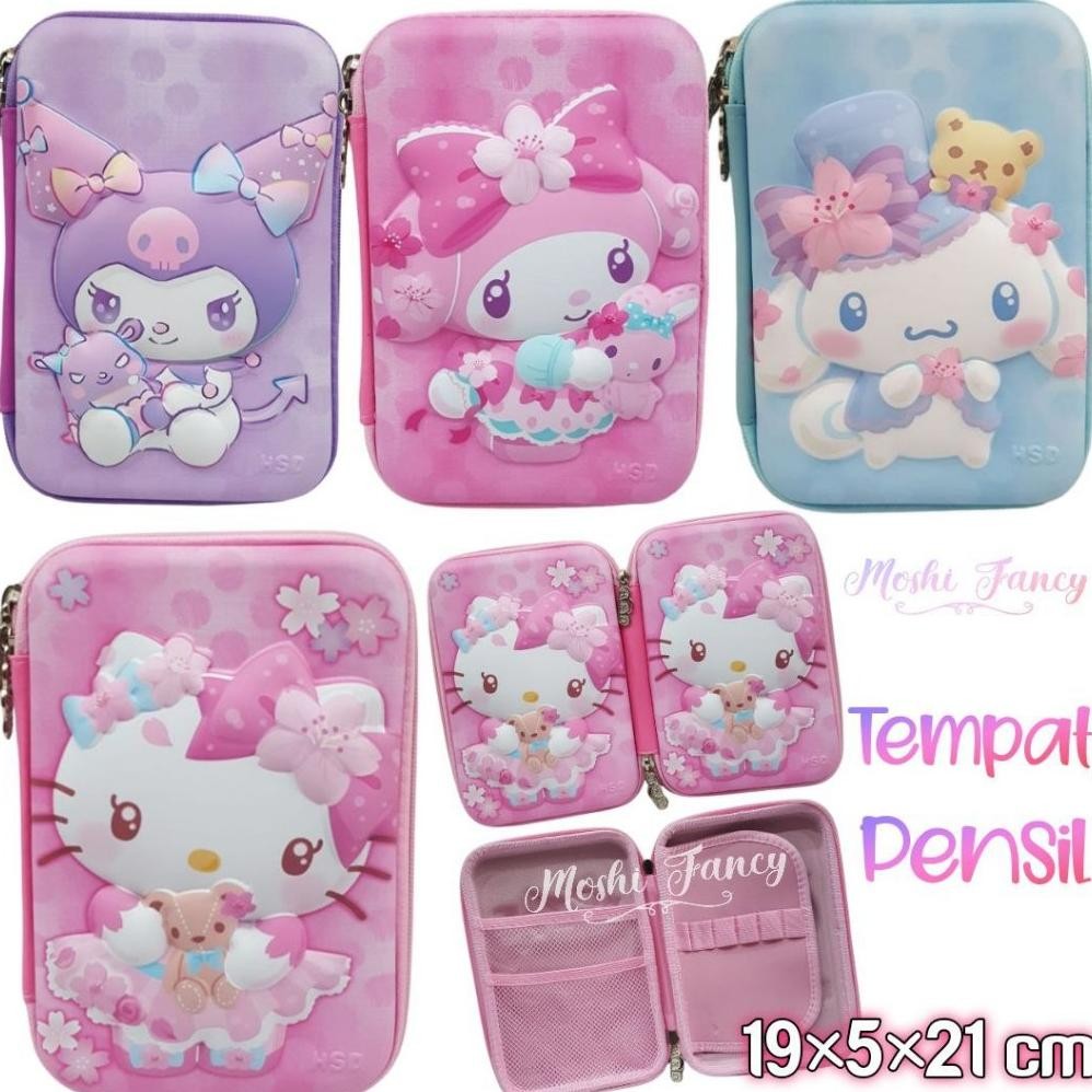 

COD Tempat Pensil Cinnamoroll Kuromi Hello Kitty dan My Melody / Pencil Case Sanrio My Melody dan Kuromi / Kotak Pensil My Melody Anak Perempuan Hello Kitty dan Kuromi / Pencil Case Melody Girl Cinamorol ZX41