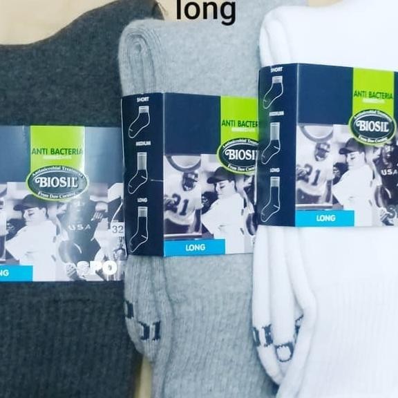 Kaos Kaki Bakteri Biosil Long