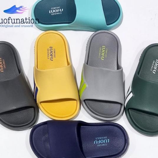 Luofu E 6213 - E32 Size 30-35 L Sandal Selop Jelly Anak Tebal