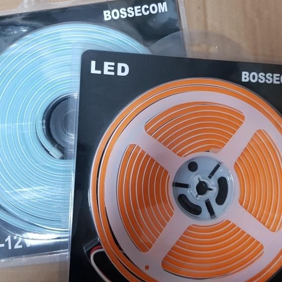 Bossecom Led Neon Flex, Led Strip Flexible 12V, 5 Meter High Quality