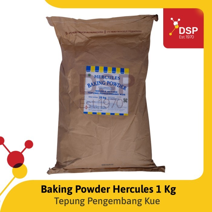 

Tepung Pengembang Kue / Baking Powder Merk Hercules Food Grade 1 Kg