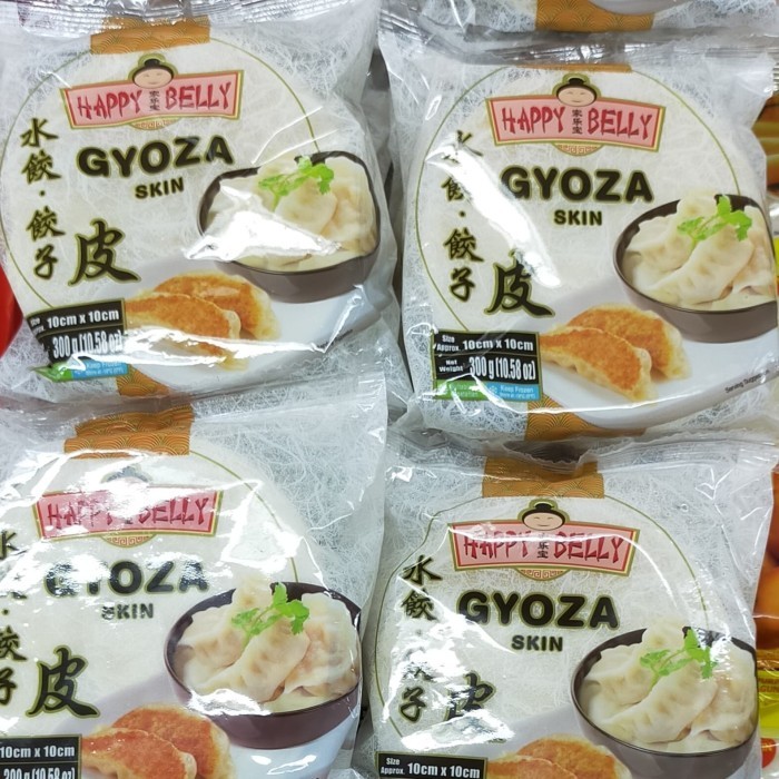 

Happy belly Gyoza skin 300gr kulit giyoza