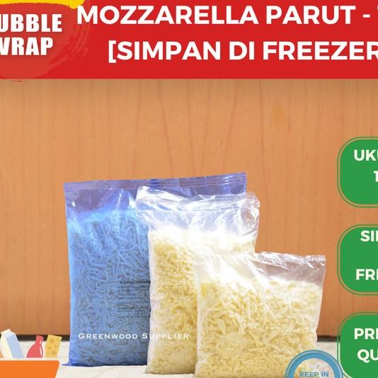 

Mozzarella Cheese Dairy Partners / Keju Parut 1Kg