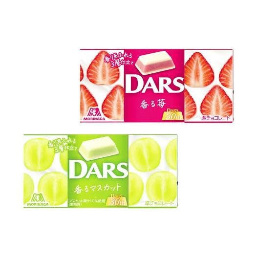 

Morinaga Dars White Milk with Strawberry Fragrant - Japan Original Edition