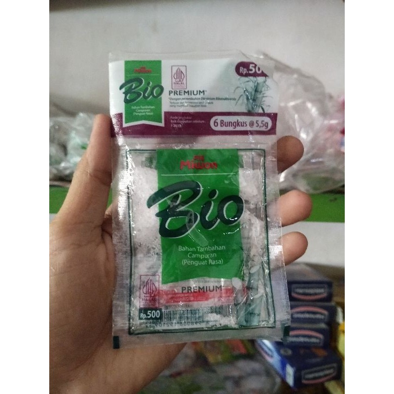 

Micin Bio penyedap rasa atau penguat rasa 5,5 gram Mi-Won