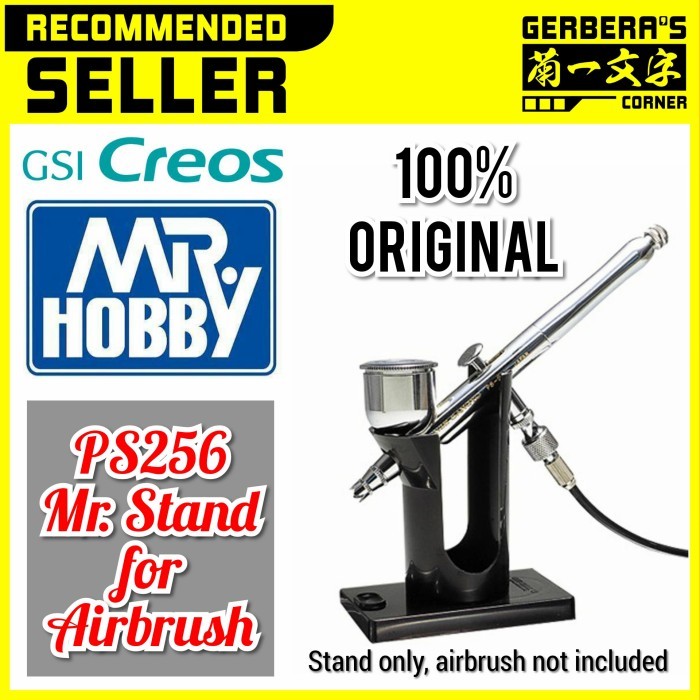 

Ba Ps256 Mr. Stand For Airbrush Pen Brush Dudukan Airbrush Mr. Hobby Ori