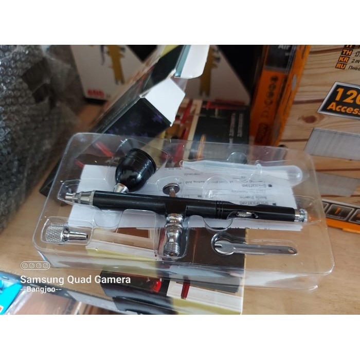 

Ba Pen Brush Dual Action Nt133-Black / Airbrush 0.3Mm Double Trigger