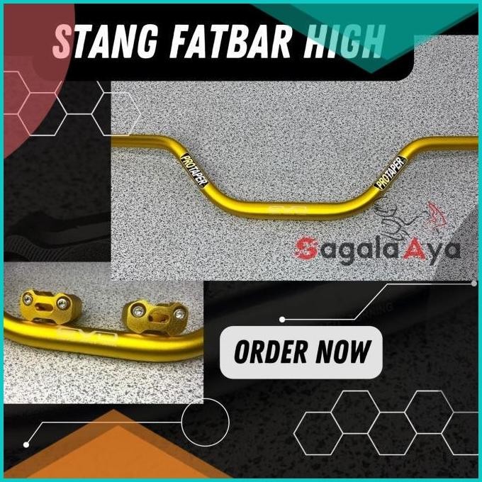 stang fatbar protaper high tinggi model wilwood touring vixion cb150x