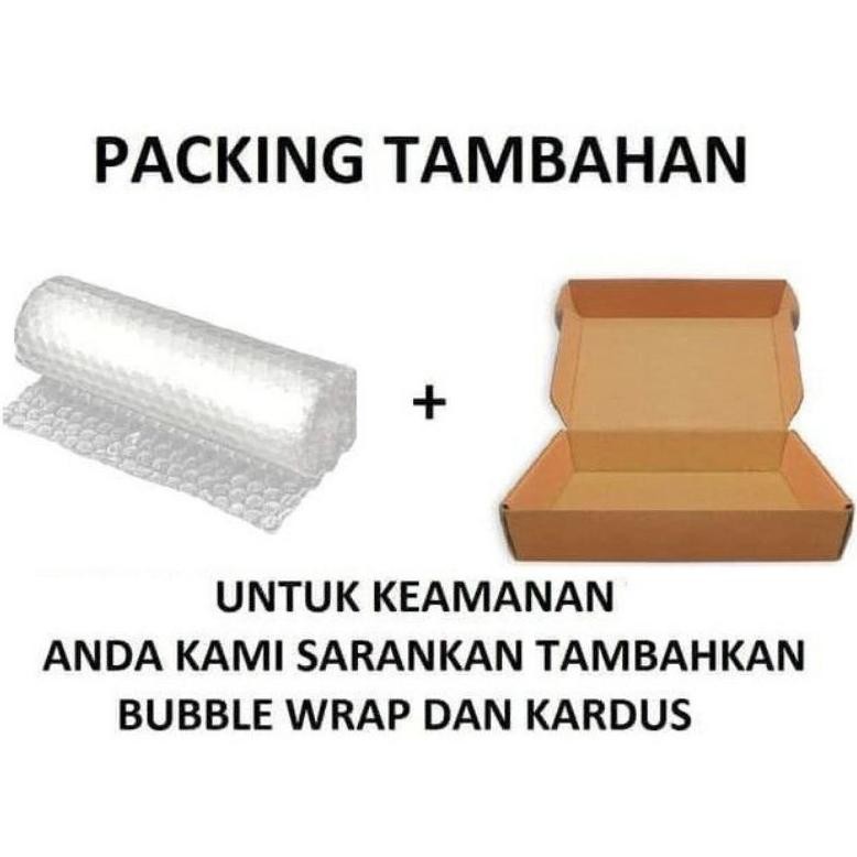 

EXTRA BUBBLE WRAP + DUS UNTUK BARANG LEBIH AMAN - PROMO