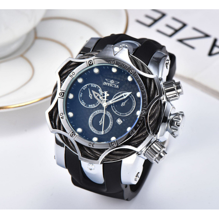Invicta 2021 New Popular Popular Watch Fashion Waterproof Men's Silicone Tape Watch |331539C2|