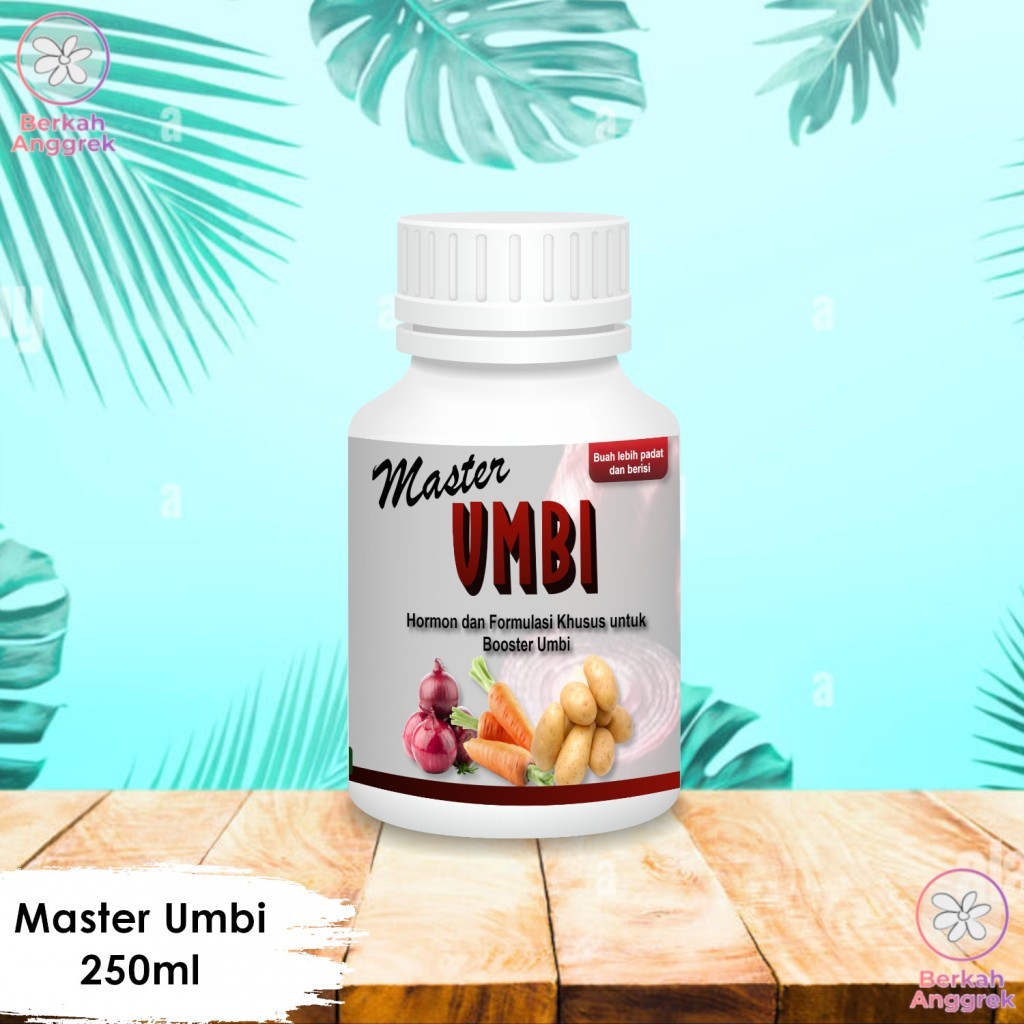 Master Umbi 250 ml Booster Umbi Pupuk Pembesar Umbi Bawang