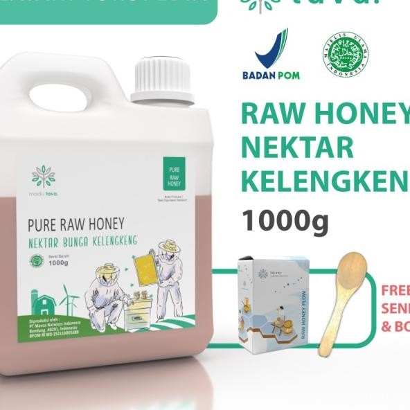 

Madu Murni Tava Nektar Kelengkeng 1Kg Pure Raw Honey Ala
