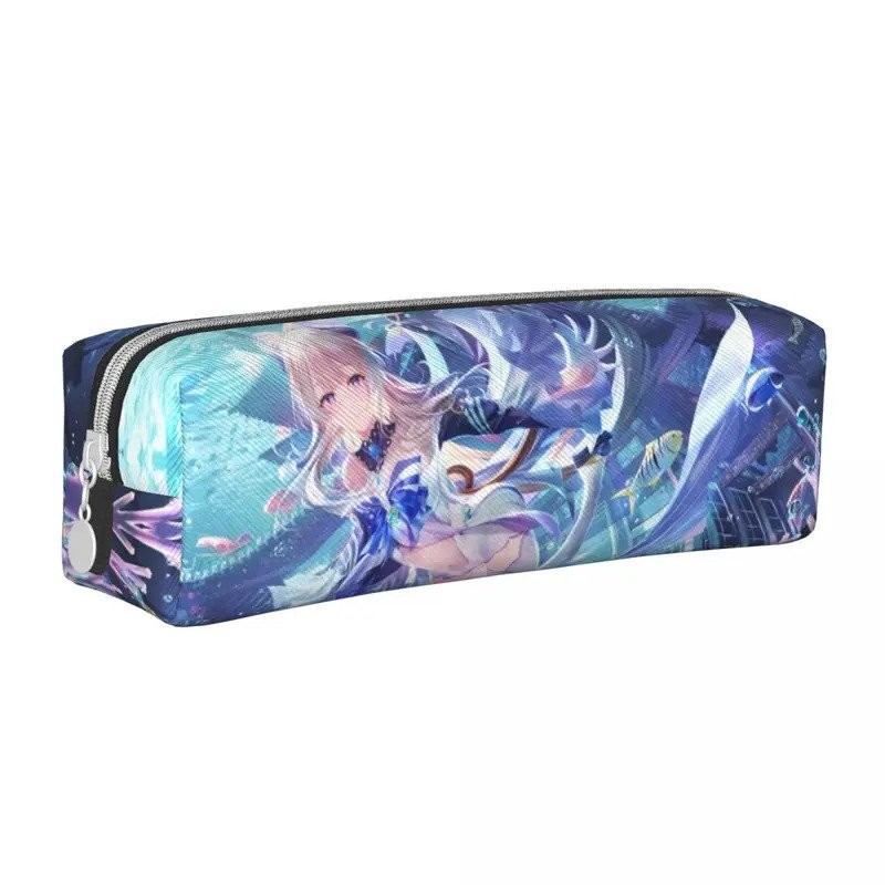 

Sangonomiya Kokomi Pencil Case Genshin Impact Anime Back To School Pencil Cases Child Cute Big Pencil Box Stationery Organizer CS5Z