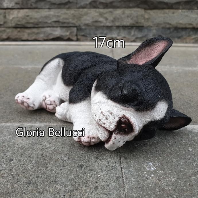 PATUNG PAJANGAN ANJING FRENCHIE FRENCH BULLDOG PETSHOP
