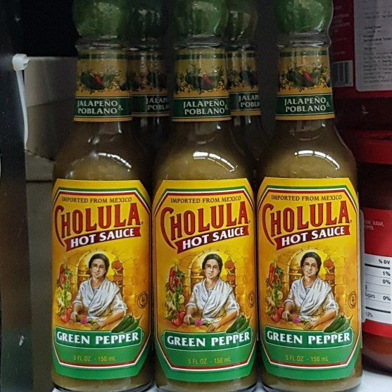 

Dijual!!! Cholula Hot Sauce Green Pepper 150Ml