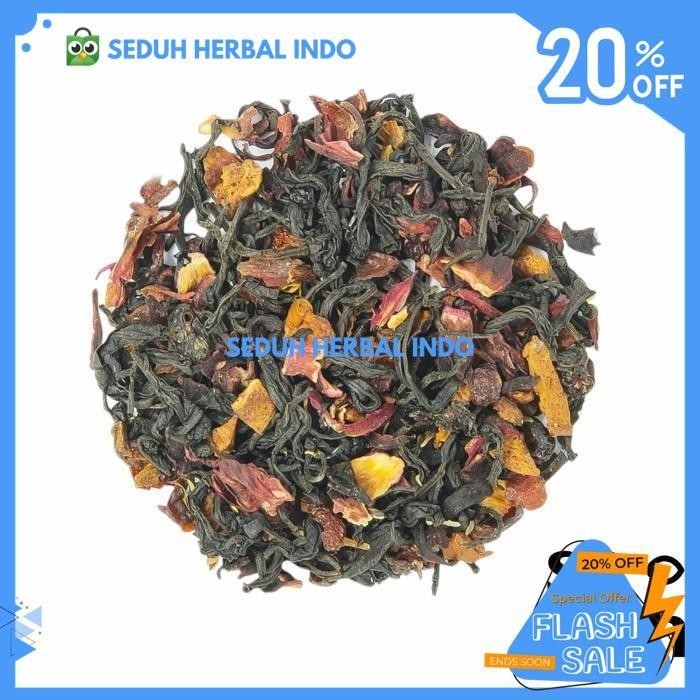 

BERRYFUL TEA BLEND - BERRY HIBISCUS BLACK TEA 250 GRAM BEST SELLER