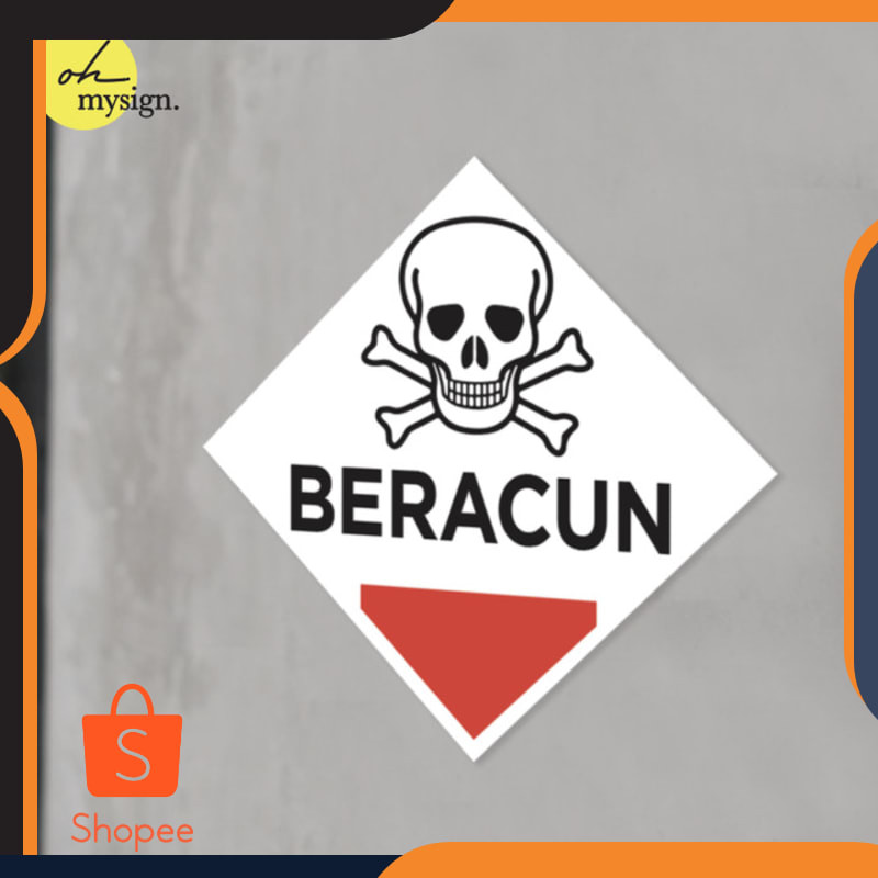 

Murah Sign Safety K3 Akrilk Plat Rambu Safety Signage Papan Peringatan 10x10 - 01 Meledak Keren