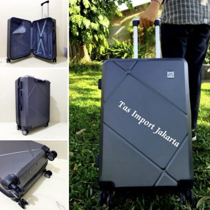 KOPER FIBER 20 INCH POLO GENEVA HARDCASE ORI - KABIN SIZE