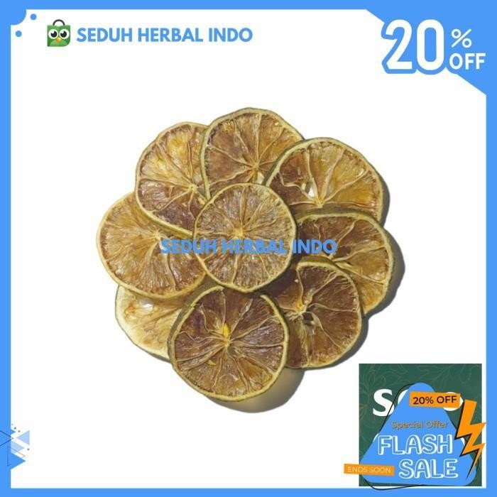 

DRIED LIME SLICE / JERUK NIPIS KERING IRIS 50 GRAM KUALITAS TERBAIK