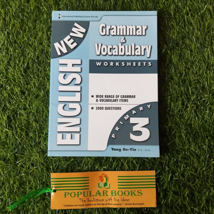 

Hig Quality Primary New English Grammar & Vocabulary Worksheets