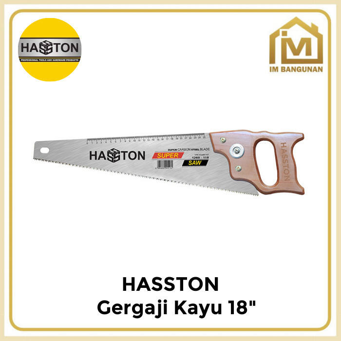 Gergaji Kayu Hasston 18" / Gergaji Jet Cut Hasston 18" Promo