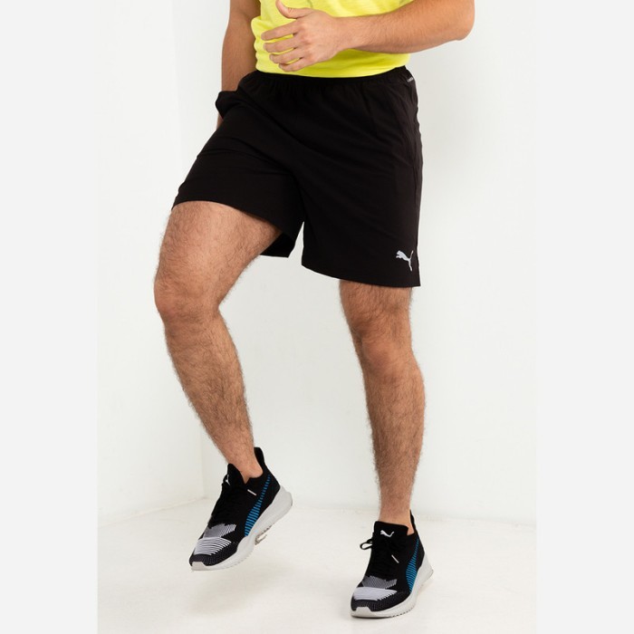 PUMA Ultraweave 7" Running Shorts Pria Hitam