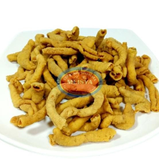 

Keripik Kripik Usus Ayam Renyah Gurih Terlaris 2000 Gram