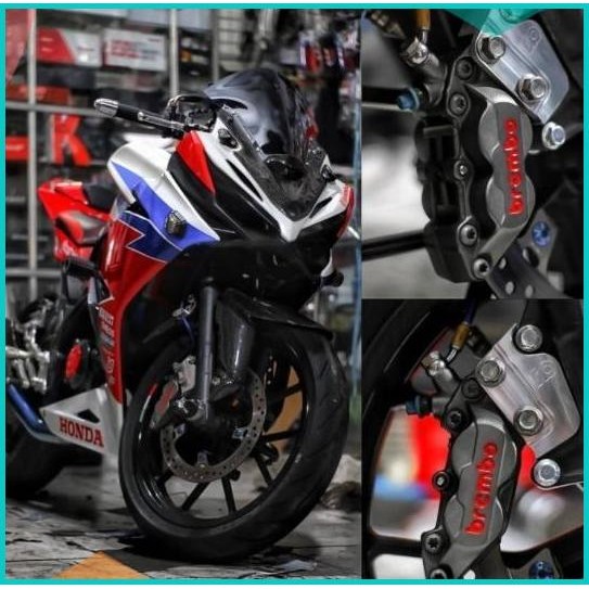 Paket kaliper Brembo p4 breket cbr cb150 kaliper 4p p4 Cbr 150 old 14