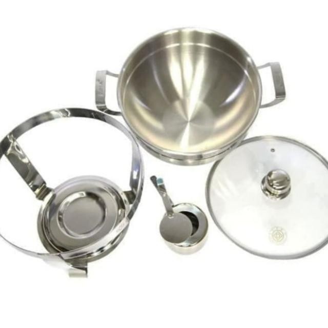 Pemanas Soup 32 cm Prasmanan Bowl Deep Soup Bowl ghangat Sup Sop