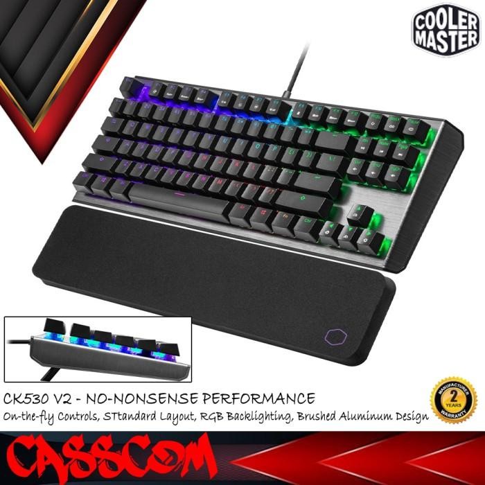 Cooler Master Ck530 V2 Tkl Rgb Mehcanical Keyboard Gaming Ck-530