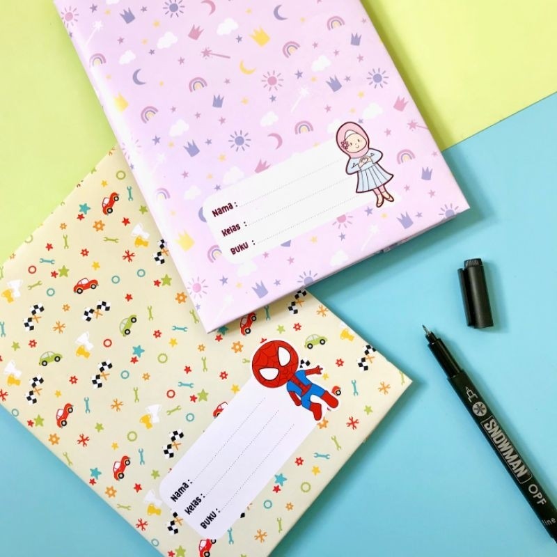 

(LIGHTLYSKY)Sampul Buku Tulis SIDU/ KIKY 21cm x 16cm GRATIS sampul Plastik