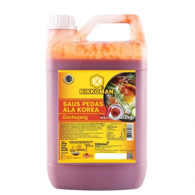 

SAUS PEDAS KOREA KIKKOMAN GOCHUJANG SAUCE 2L JERIGEN HALAL JS