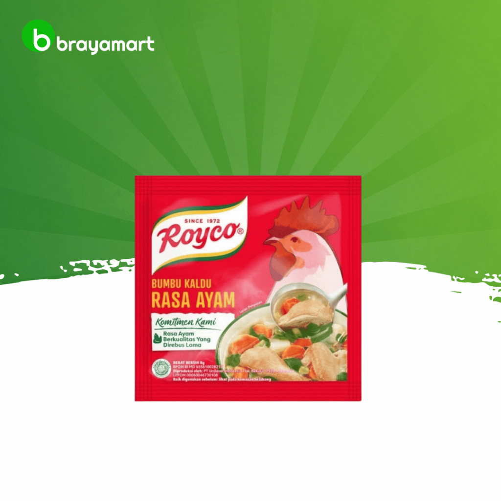 

Royco Sachet Rasa Ayam 8gr Brayamart