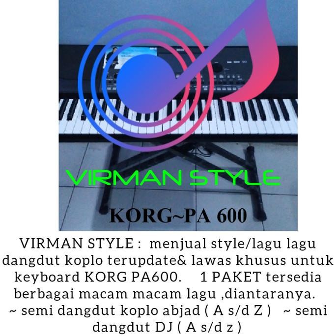 Alat Musik | Style Dangdut Koplo Korg Pa.600 Update