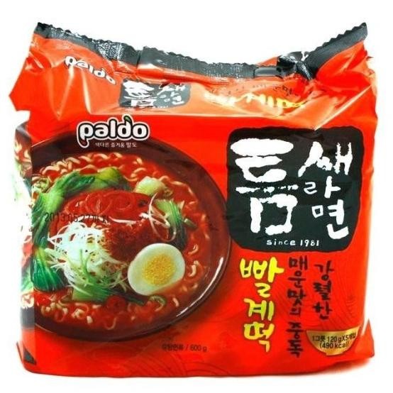 

E Ramen Korea Paling Pedas Isi 5 Pcs - Paldo Teumsae 120 Gr