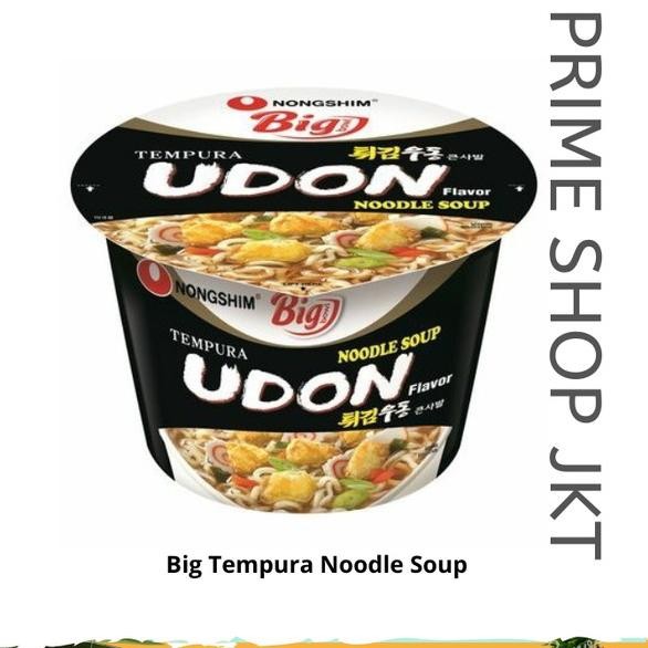 

Nongshim Tempura Udon Noodle Soup Big Instan Rasa Tempura Korea