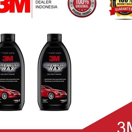 3M Wax 350Ml Gkilap Body Mobil Poles Mobil