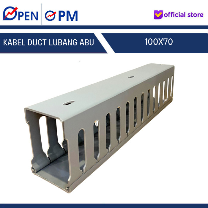KABEL DUCT / CABLE DUCT LUBANG ABU 100x70, 100x100 PM