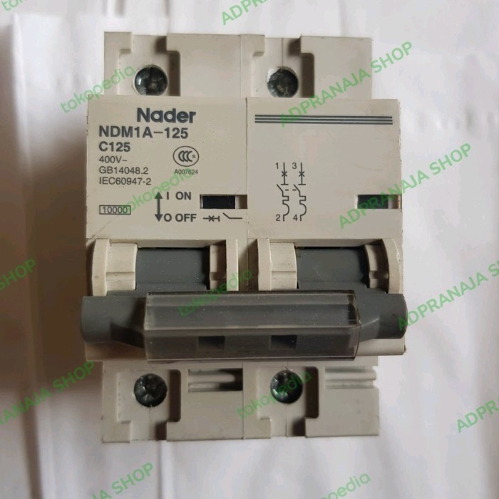 MCB DC 100A /125A 60V MCB NADER DC