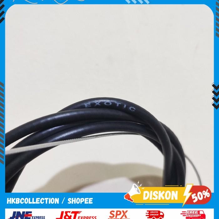 EXOTIC KABEL REM BELAKANG SEPEDA KOMPLIT LUAR DALAM MTB BMX JENGKI DLL BAHAN BERKUALITAS !!