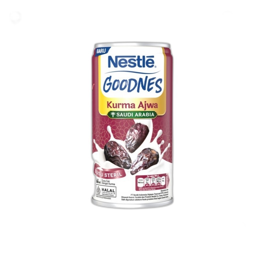 

Nestle Goodnes Kurma Royale Susu Cair dengan Kurma 189 ml