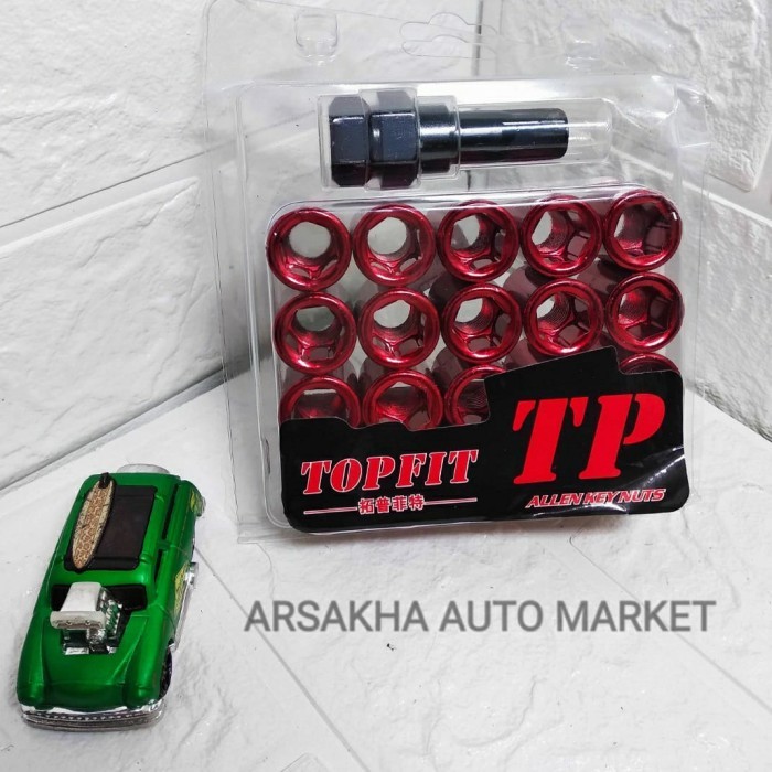 BAUT RODA MAXGUARD LUGNUT 1.5 MM 1.25 MM RESTOCK