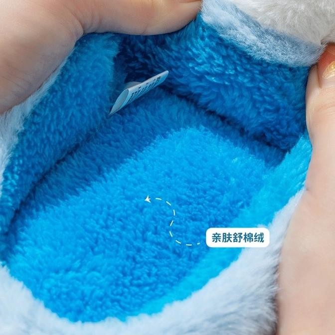 Sepatu Sendal Rumah Bulu ORI Sanrio Karakter Melody Cinnamoroll Kitty CS81