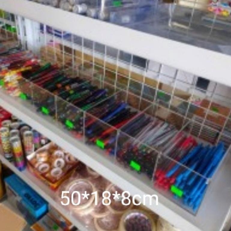 

ZAI-2530 akrilik tempat pulpen/sepidol/ATK Premium