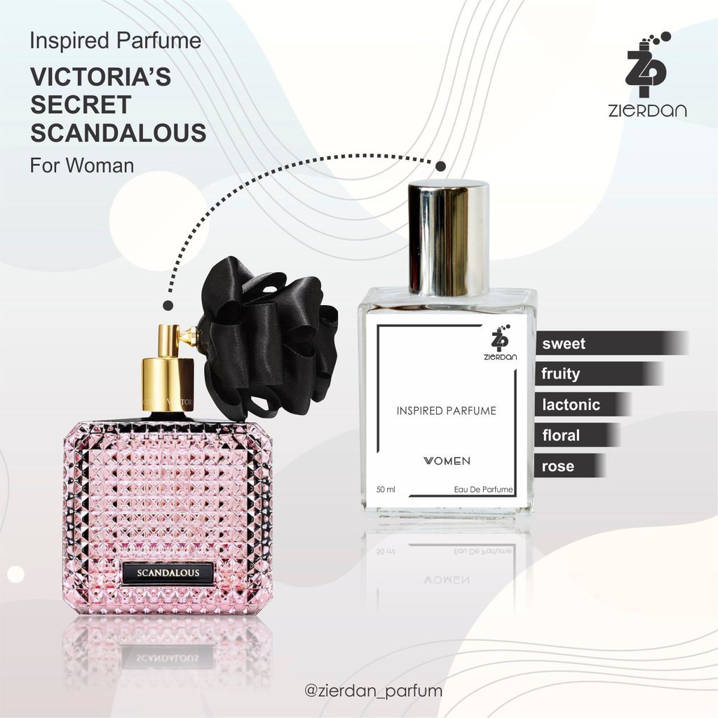 Zierdan Inspired Parfum Victoria's Secret Scandalous Parfume Farfum Minyak Wangi Wanita Cewek